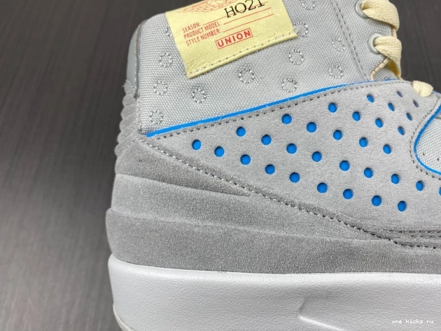 Cheap DN3802-001 2 Retro Grey Fog Jordan Union 0802